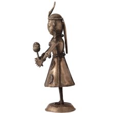 Miniature Sculpture Of Indian Dancer or Musician