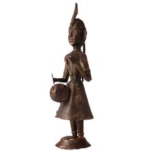 Brass Metal Musician Statues Art