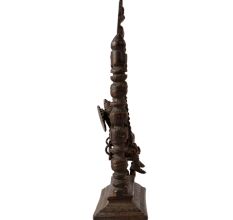 Traditional Statue of Lord Ganesha and Goddess Lakshmi on Swing