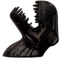 Elegant Black T Rex Dinosaur Statue