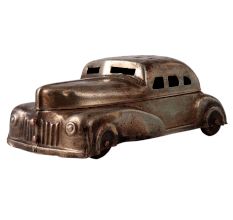 Vintage Brass Car Storage Box for Home Decor