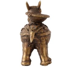 Brass Camel Incense Dhoop Holder in Tribal Art