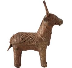 Handmade Deer Statue in Tribal Art