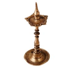 Brass Traditional Oil Lamp From Kerela