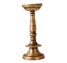 Indian Brass Standing Standing Candle Lamp