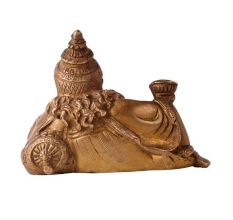 Handmade Brass Treasure Lord Kubera