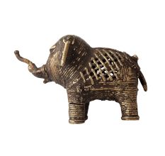 Brass Elephant Statue for Decoration