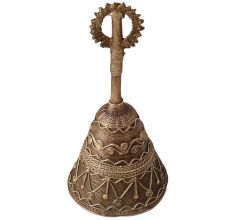 Brass Handmade Temple Bell for Decor