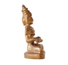 Handmade Brass Statue Of Ma Annapurna Devi