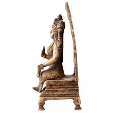 Brass Goddess Carving Structure With Arch