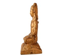 Brass Statue Of Lord Shiva In Meditation