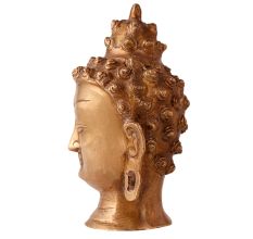 Brass Buddha Head Statue For Decoration