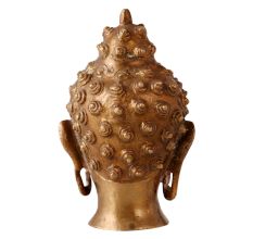 Brass Buddha Head Statue For Decoration