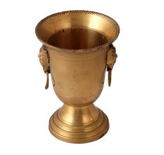 Handmade Brass Flower Pot for Decor