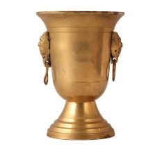 Handmade Brass Flower Pot for Decor