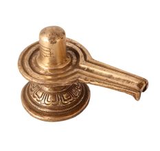Brass Shiva Lingam Yoni Statue
