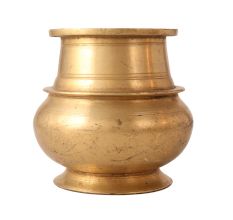 Antique Brass Water Pot for Hindu Rituals