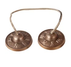 Handcrafted Brass Manjeera or Manjira for Decor