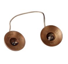 Handcrafted Brass Manjeera or Manjira for Decor