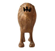 Brass Lion Statue for Home Decoration
