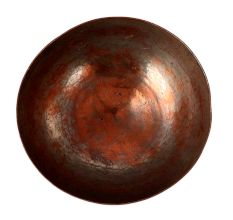 Traditional Copper Bowl in Islamic Art