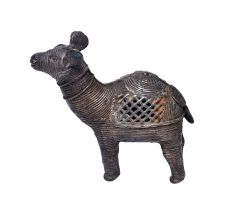Brass Dhokra Royal Camel Statue