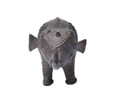 Brass Tribal Elephant Statue For Decoration