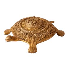 Turtle Ganesha Yantra Miniature Sculpture