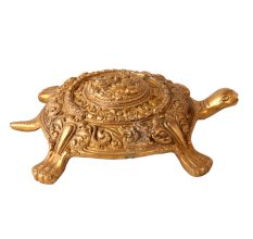 Turtle Ganesha Yantra Miniature Sculpture