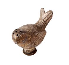 Brass Wren Bird Figurine