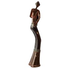 Jazz Band Drummer Brass Statue
