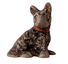 Hand Crafted Brass Bull Dog Statue