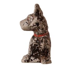 Hand Crafted Brass Bull Dog Statue