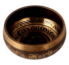 Traditional Tibetan Om Singing Bowl made of Bell Metal