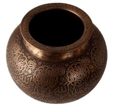 Traditional Used Brass Pot for Decoration