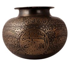Traditional Brass Cooking Pot for Decoration