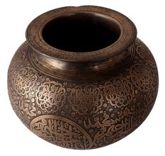 Heavy Handmade Brass Cooking Pot
