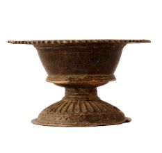 Finely Carved Betal Nut Spitting Bowl
