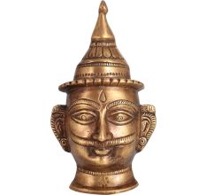 Big Plate of Lord Shiva Head for Decor