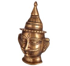 Big Plate of Lord Shiva Head for Decor