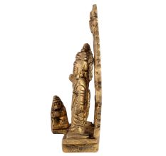 Brass Ram Darbar Statue with Prabhavali