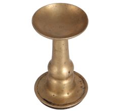 Handmade Brass Candle Holder in Vintage Style