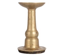 Handmade Brass Candle Holder in Vintage Style