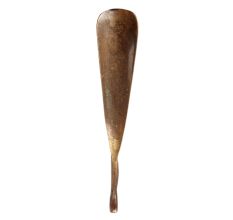 Brass Shoe Horn in Antique Finish