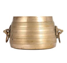 Vintage Brass Holy Pot for Decoration