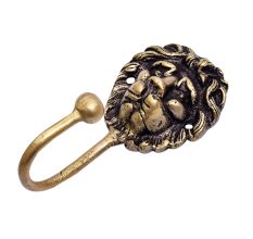 Brass Lion King Of The Jungle Hook