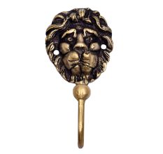 Brass Lion King Of The Jungle Hook