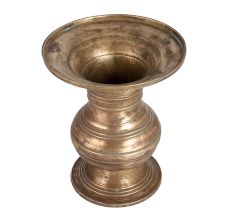 Antique Brass Flower Pot from South India