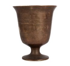 Vintage Brass Holy Cup for Home Decor