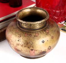 Vintage Ganga Jamuna Water Pot for Decor